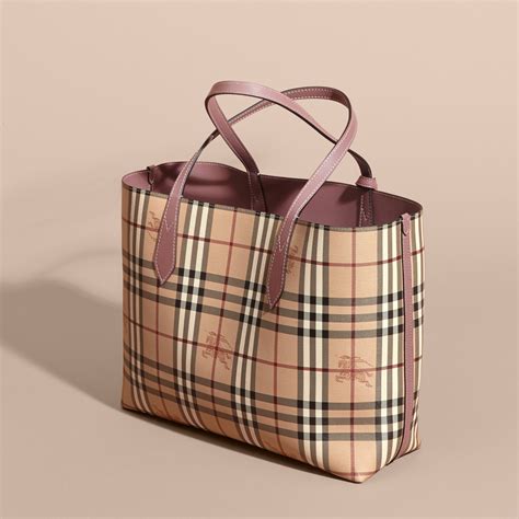 burberry reversible lightweight tote bag|Burberry haymarket tote.